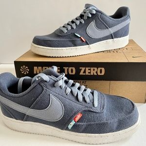 Nike Court Vision Low SE Youth 7 Thunder Blue Sneakers